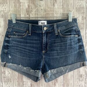 PAIGE Women's Jimmy Jimmy Denim Shorts 27